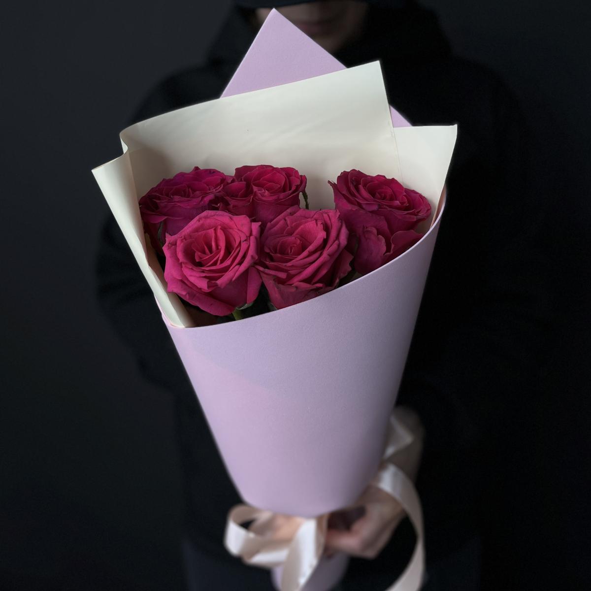 40 см Розовые розы (Эквадор)