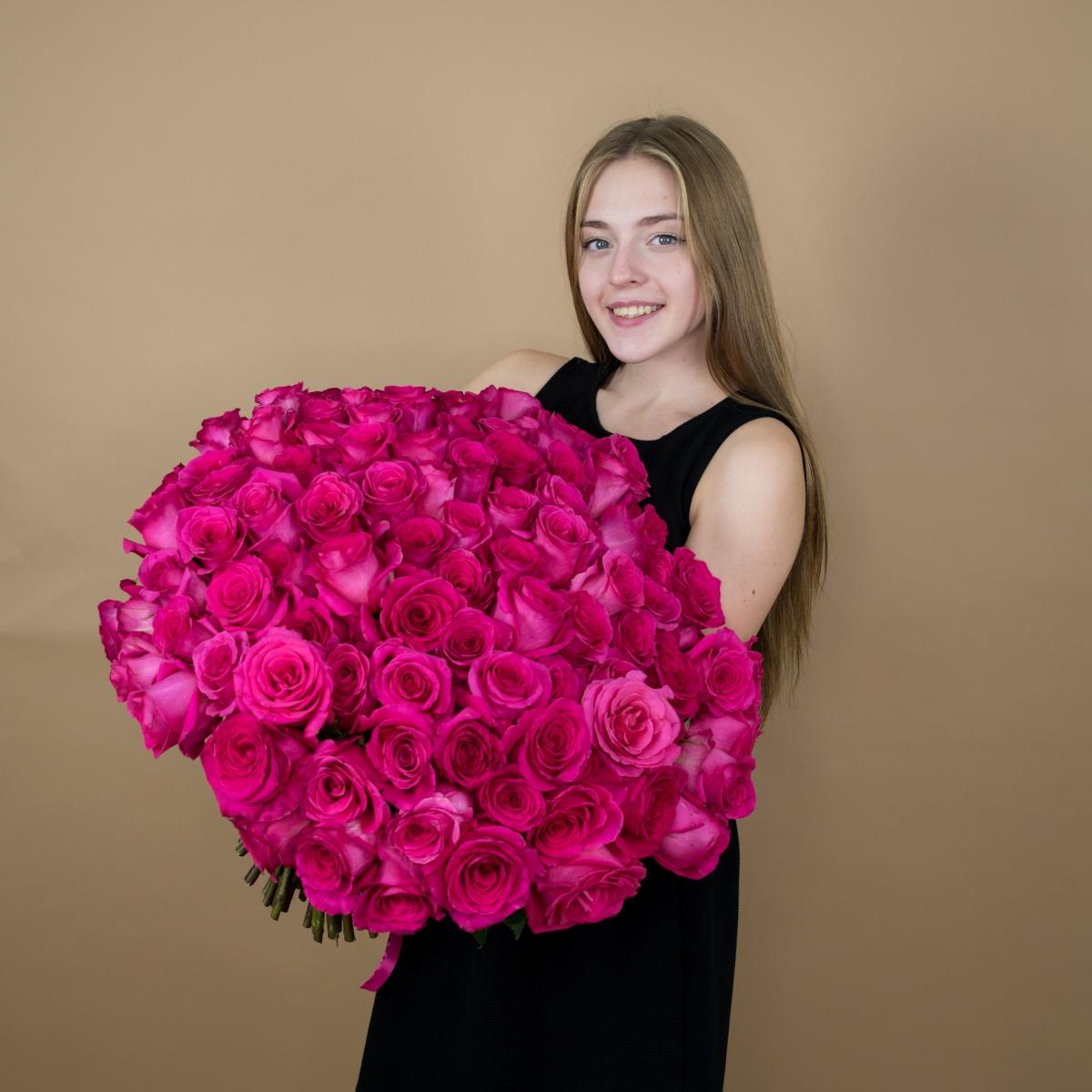 40 см Розовые розы (Эквадор)