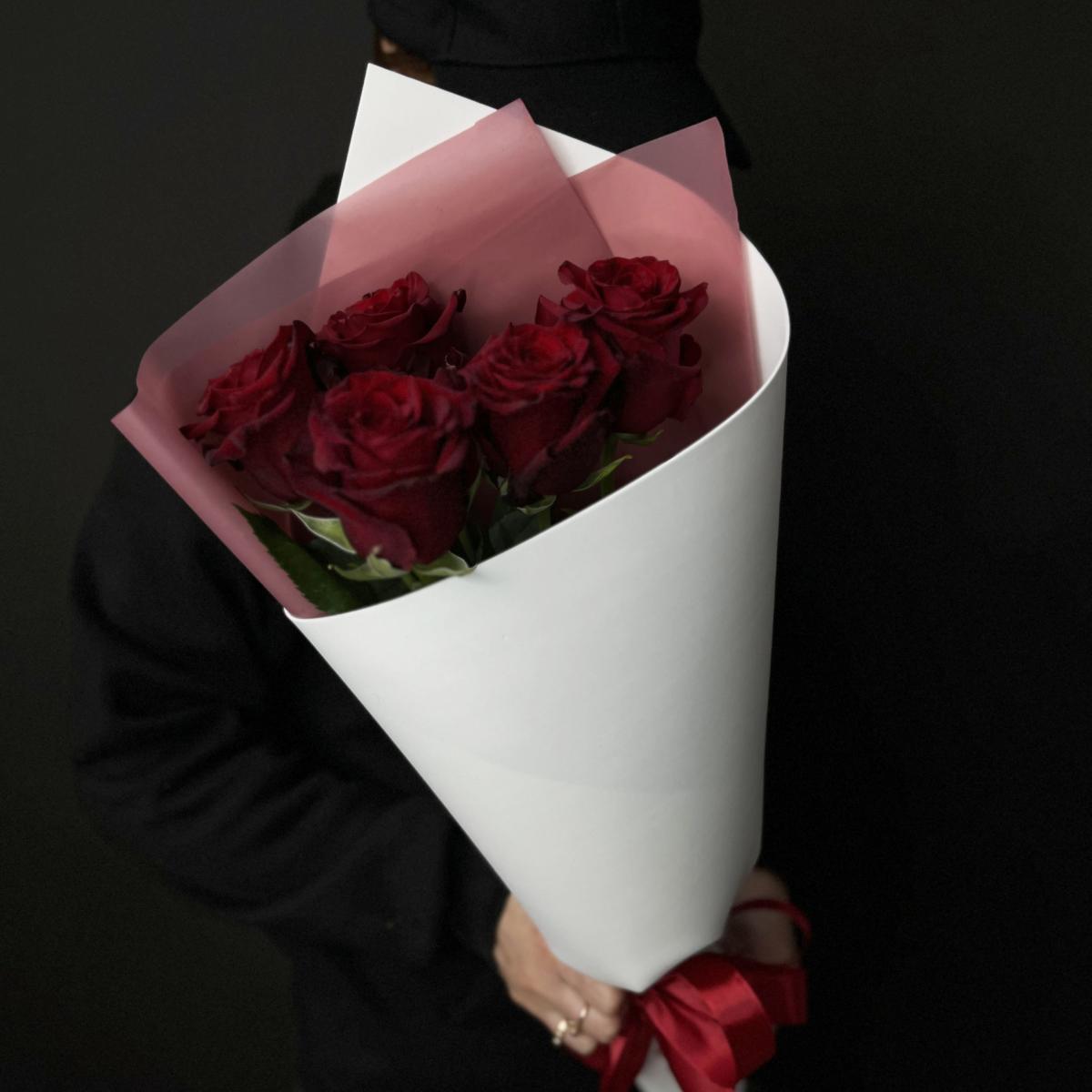 Розы 50 см Красные из Эквадора